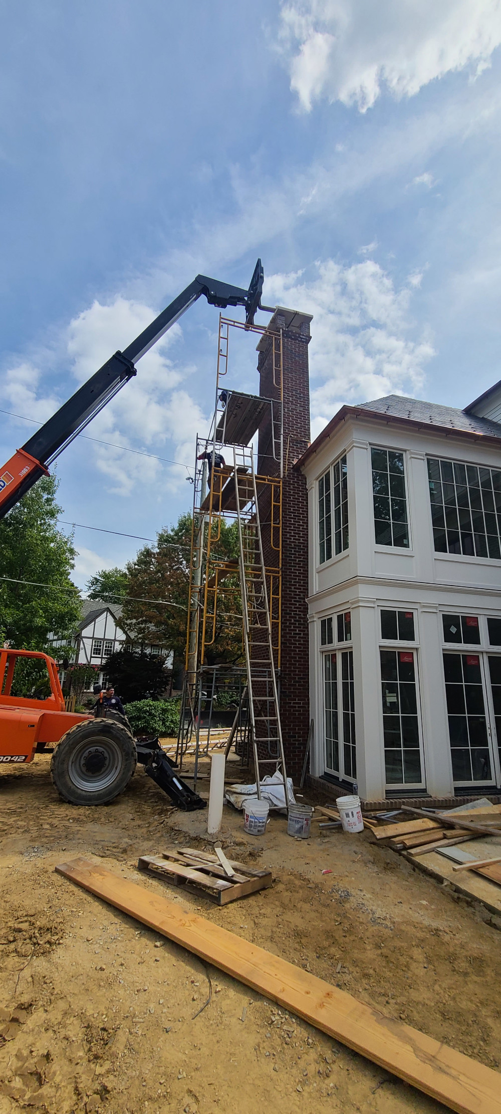 chimney construction